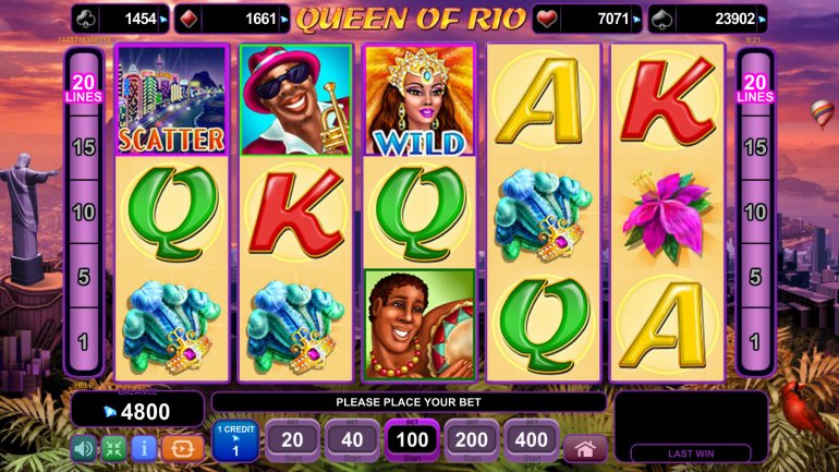 Игровой автомат Queen of Rio